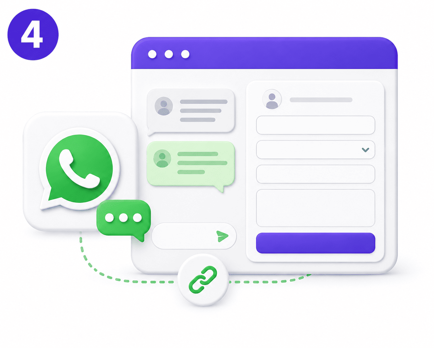 WhatsApp & Formulir Terintegrasi
